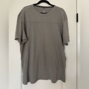 Kuhl Men’s Short Sleeve Crew T-Shirt Light Gray XXL Outdoor Hiking Wicking
